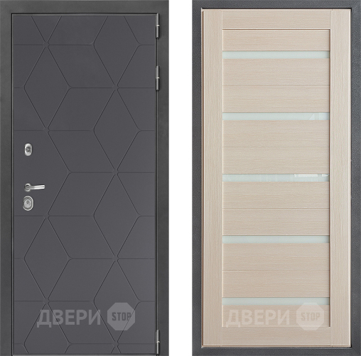 Входная металлическая Дверь Дверной континент ДК-3/744 ФЛ-47 Капучино в Павловском Посаде