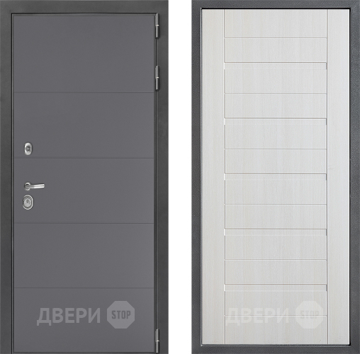 Входная металлическая Дверь Дверной континент ДК-3/649 ФЛ-70 Лиственница белая в Павловском Посаде