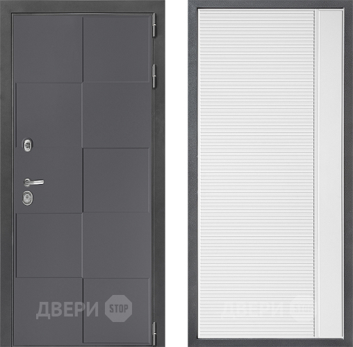 Дверь Дверной континент ДК-3/606 ФЛ-757 Белое Стекло Софт милк в Павловском Посаде