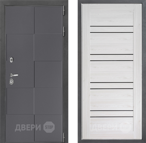 Входная металлическая Дверь Дверной континент ДК-3/606 ФЛ-49 Сосна белая в Павловском Посаде