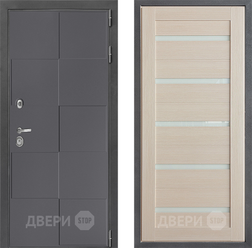 Входная металлическая Дверь Дверной континент ДК-3/606 ФЛ-47 Капучино в Павловском Посаде