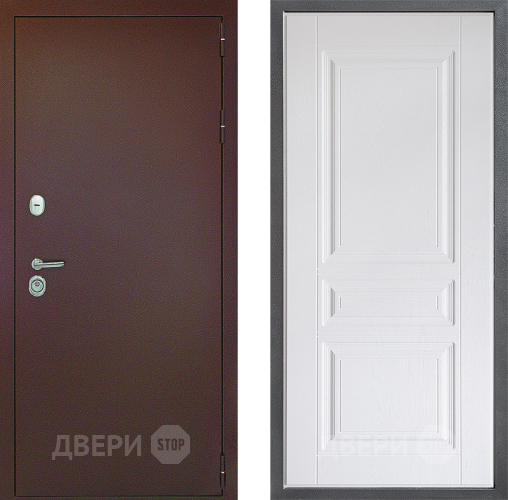 Дверь Дверной континент Рубикон Медь Дизайн ФЛ-243 Альберо Браш серебро в Павловском Посаде
