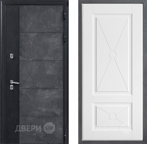 Дверь Дверной континент ДК-15 Бетон ТЕРМО ФЛ-617 Софт милк в Павловском Посаде
