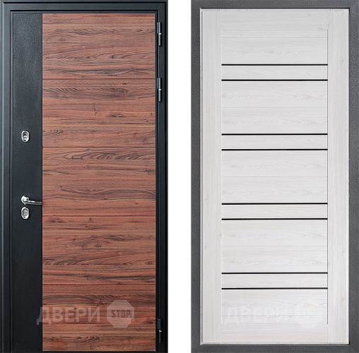 Дверь Дверной континент ДК-15 Красное Дерево ТЕРМО ФЛ-49 Сосна белая в Павловском Посаде