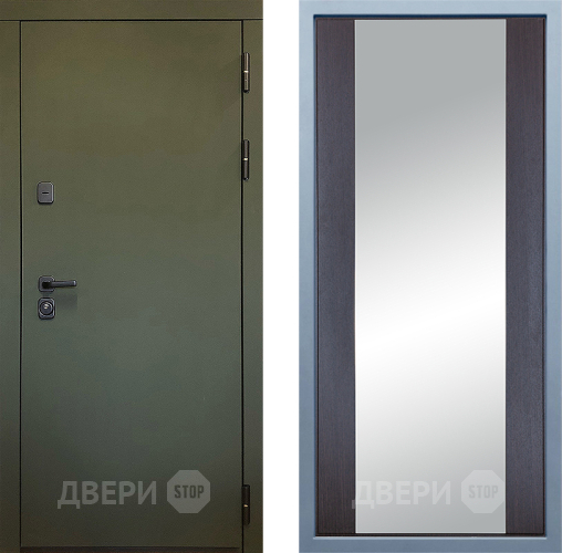 Дверь Дива МД-61 Д-15 Зеркало Венге в Павловском Посаде