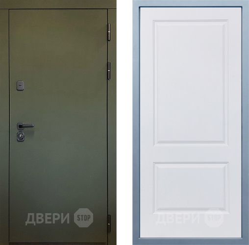 Дверь Дива МД-61 Д-7 Белый в Павловском Посаде