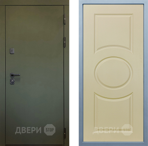Входная металлическая Дверь Дива МД-61 Д-8 Шампань в Павловском Посаде