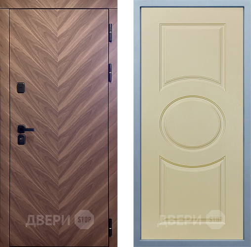 Входная металлическая Дверь Дива МД-98 Д-8 Шампань в Павловском Посаде