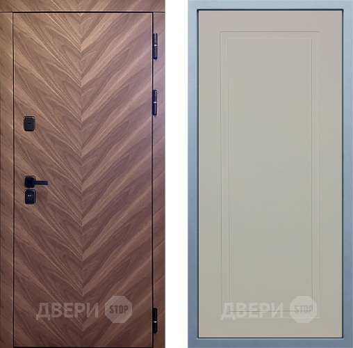 Входная металлическая Дверь Дива МД-98 Н-10 Шампань в Павловском Посаде