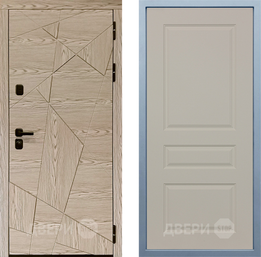 Входная металлическая Дверь Дива МД-97/1 Д-13 Шампань в Павловском Посаде