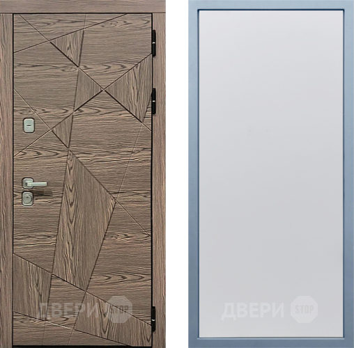 Входная металлическая Дверь Дива МД-97/2 Н-1 Белый в Павловском Посаде