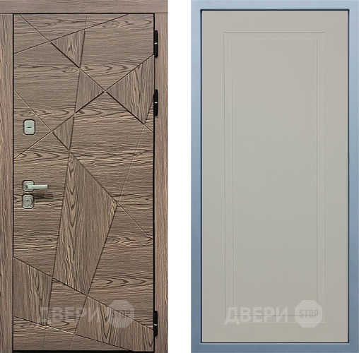 Входная металлическая Дверь Дива МД-97/2 Н-10 Шампань в Павловском Посаде