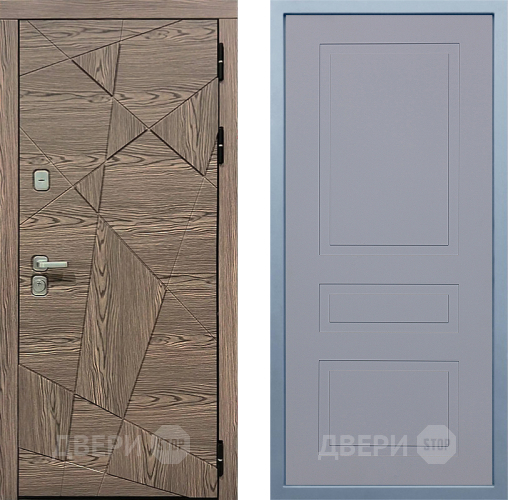 Входная металлическая Дверь Дива МД-97/2 Н-13 Силк Маус в Павловском Посаде