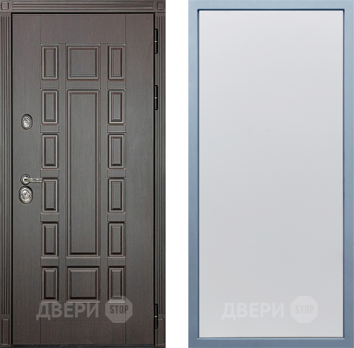 Входная металлическая Дверь Дива МД-38 Н-1 Белый в Павловском Посаде