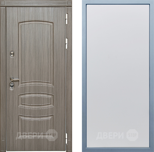Входная металлическая Дверь Дива МД-42 Н-1 Белый в Павловском Посаде
