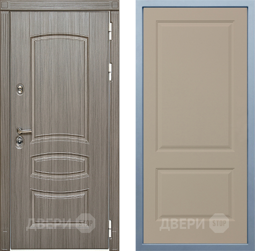 Входная металлическая Дверь Дива МД-42 Д-7 Шампань в Павловском Посаде