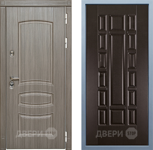 Входная металлическая Дверь Дива МД-42 М-2 Венге в Павловском Посаде