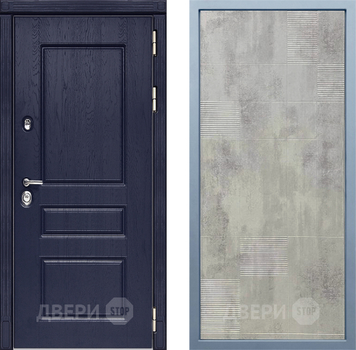 Входная металлическая Дверь Дива МД-45 Д-4 Бетон темный в Павловском Посаде