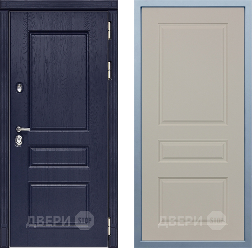 Входная металлическая Дверь Дива МД-45 Д-13 Шампань в Павловском Посаде