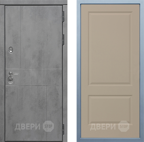 Входная металлическая Дверь Дива МД-48 Д-7 Шампань в Павловском Посаде