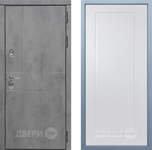 Дверь Дива МД-48 Н-10 Белый в Павловском Посаде