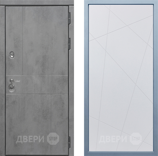 Дверь Дива МД-48 Д-11 Белый в Павловском Посаде