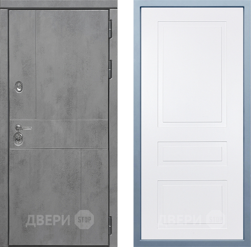 Дверь Дива МД-48 Н-13 Белый в Павловском Посаде
