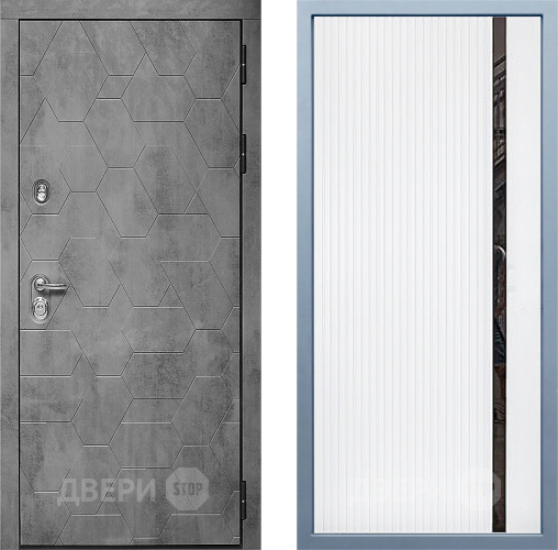Входная металлическая Дверь Дива МД-51 МХ-46 Белый матовый в Павловском Посаде