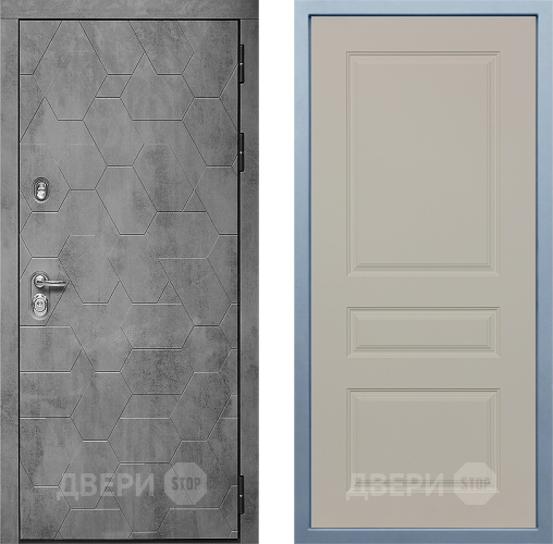 Входная металлическая Дверь Дива МД-51 Д-13 Шампань в Павловском Посаде