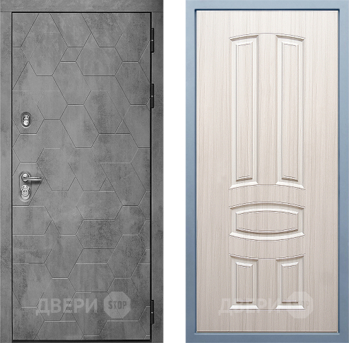 Входная металлическая Дверь Дива МД-51 М-3 Сандал белый в Павловском Посаде
