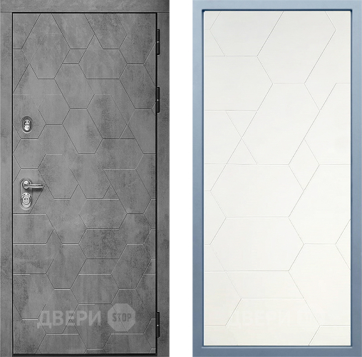 Входная металлическая Дверь Дива МД-51 М-16 Белый в Павловском Посаде