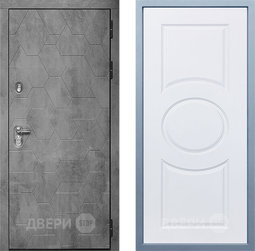 Входная металлическая Дверь Дива МД-51 М-30 Белый в Павловском Посаде