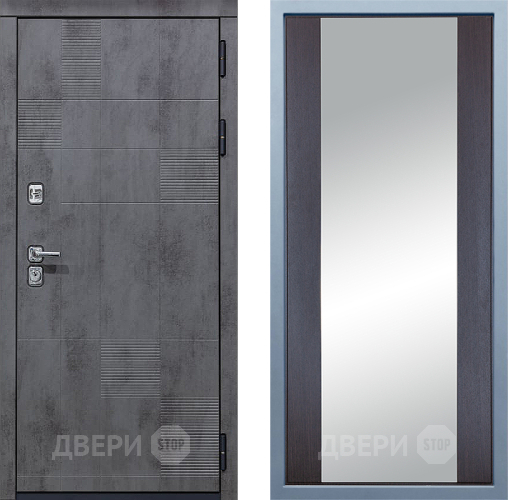 Дверь Дива МД-35 Д-15 Зеркало Венге в Павловском Посаде