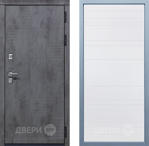 Входная металлическая Дверь Дива МД-35 Д-5 Белый в Павловском Посаде
