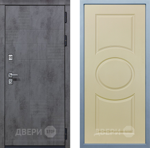 Входная металлическая Дверь Дива МД-35 Д-8 Шампань в Павловском Посаде
