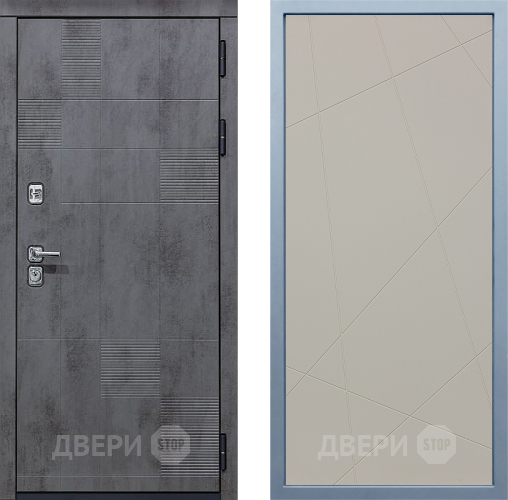 Входная металлическая Дверь Дива МД-35 Д-11 Шампань в Павловском Посаде