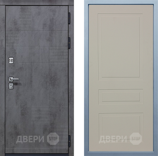 Входная металлическая Дверь Дива МД-35 Н-7 Шампань в Павловском Посаде