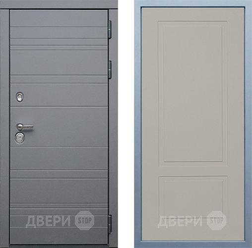 Входная металлическая Дверь Дива МД-39 Н-7 Шампань в Павловском Посаде