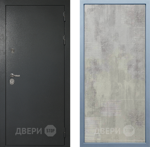 Дверь Дива МД-40 Титан Д-4 Бетон темный в Павловском Посаде