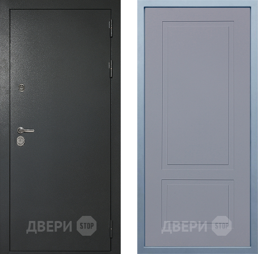 Входная металлическая Дверь Дива МД-40 Титан Н-7 Силк Маус в Павловском Посаде