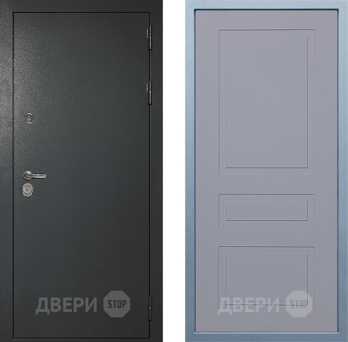 Входная металлическая Дверь Дива МД-40 Титан Н-13 Силк Маус в Павловском Посаде