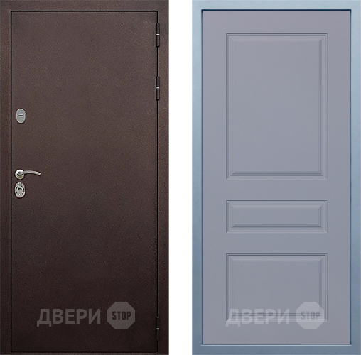Входная металлическая Дверь Дива МД-40 Медь Д-13 Силк Маус в Павловском Посаде