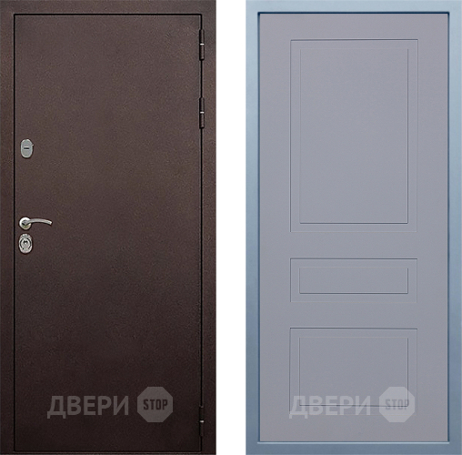 Входная металлическая Дверь Дива МД-40 Медь Н-13 Силк Маус в Павловском Посаде