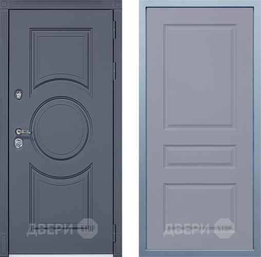 Входная металлическая Дверь Дива МХ-30 STR Д-13 Силк Маус в Павловском Посаде