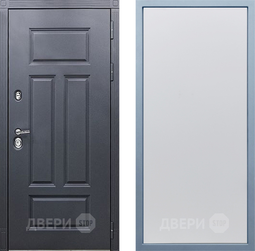 Входная металлическая Дверь Дива МХ-29 STR Н-1 Белый в Павловском Посаде