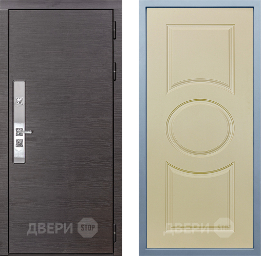 Входная металлическая Дверь Дива МХ-39 STR Д-8 Шампань в Павловском Посаде