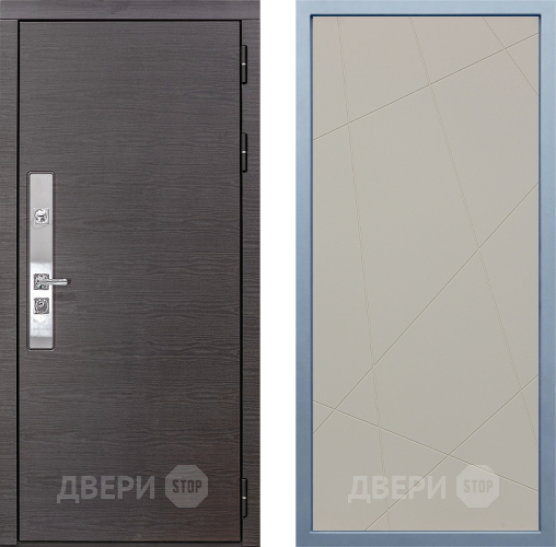 Входная металлическая Дверь Дива МХ-39 STR Д-11 Шампань в Павловском Посаде