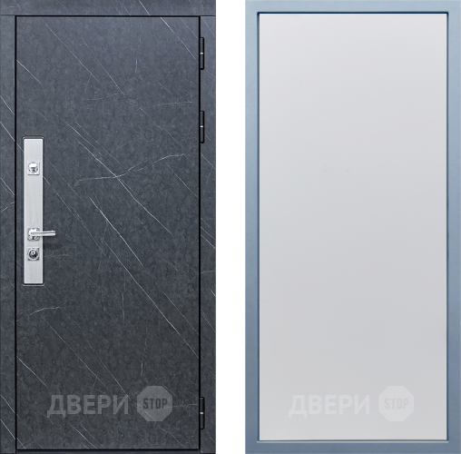 Входная металлическая Дверь Дива МХ-26 STR Н-1 Белый в Павловском Посаде