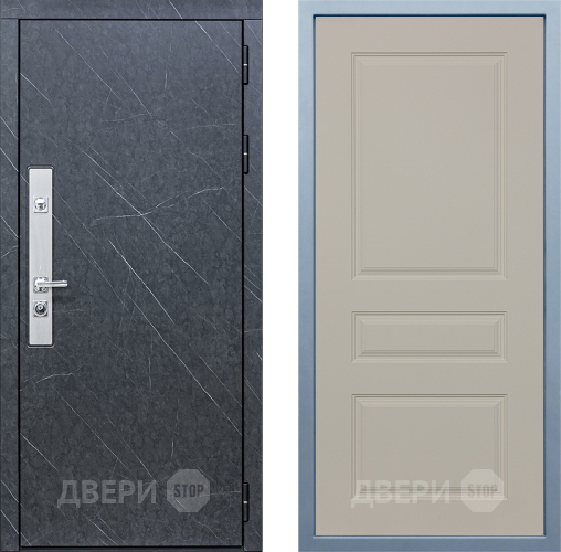 Входная металлическая Дверь Дива МХ-26 STR Д-13 Шампань в Павловском Посаде