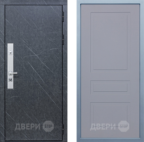 Входная металлическая Дверь Дива МХ-26 STR Н-13 Силк Маус в Павловском Посаде